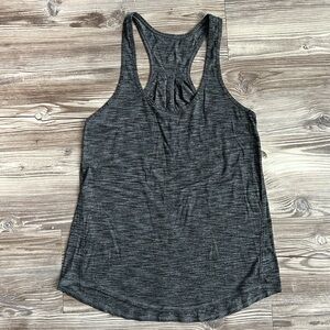 Lululemon Salute the Sun Singlet II Heathered Black